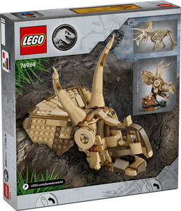 LEGO Jurassic World 76969 Dinosaur Fossils: Triceratops Skull - Brick Store