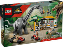 Load image into Gallery viewer, LEGO Jurassic World 76973 Raptor &amp; Titanosaurus Tracking Mission
