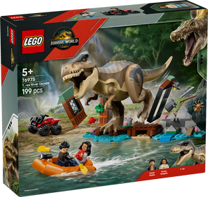 LEGO Jurassic World 76975 T. rex River Escape