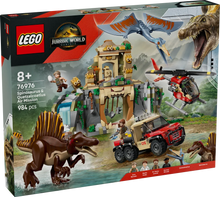 Load image into Gallery viewer, LEGO Jurassic World 76976 Spinosaurus &amp; Quetzalcoatlus Air Mission