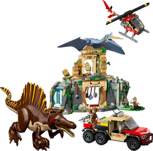 LEGO Jurassic World 76976 Spinosaurus & Quetzalcoatlus Air Mission