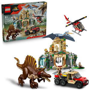 LEGO Jurassic World 76976 Spinosaurus & Quetzalcoatlus Air Mission - Brick Store