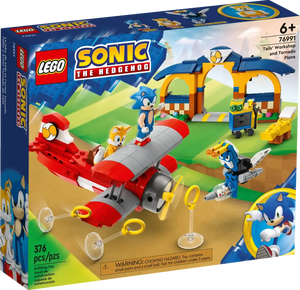 LEGO Sonic 76991 Tails' Workshop and Tornado Plane