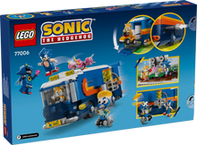 Load image into Gallery viewer, LEGO Sonic 77006 Team Sonic Command Truck