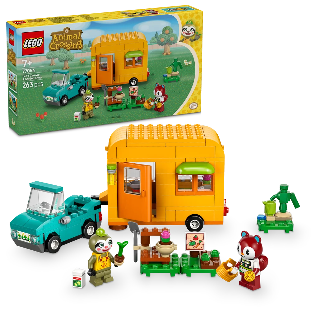 LEGO Animal Crossing 77054 Leif's Caravan & Garden Shop - Brick Store