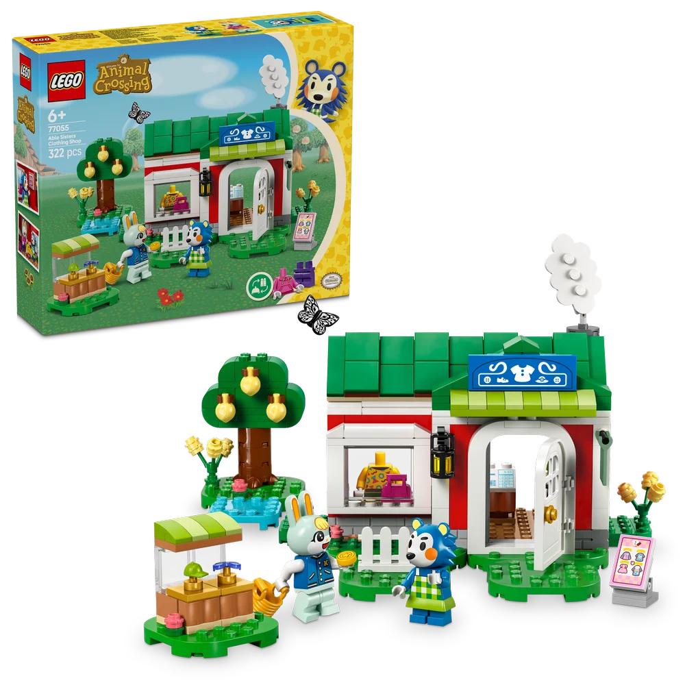 LEGO Animal Crossing 77055 Able Sisters Clothing Shop - Brick Store