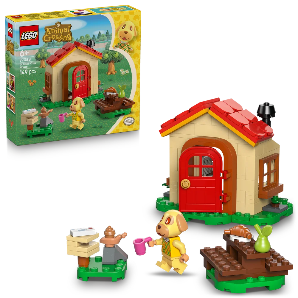 LEGO Animal Crossing 77058 Goldie's Cosy House