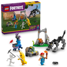Load image into Gallery viewer, LEGO Fortnite 77075 Peely &amp; Sparkplug&#39;s Camp