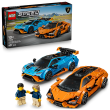 Load image into Gallery viewer, LEGO Speed Champions 77238 Lamborghini Revuelto &amp; Huracán STO