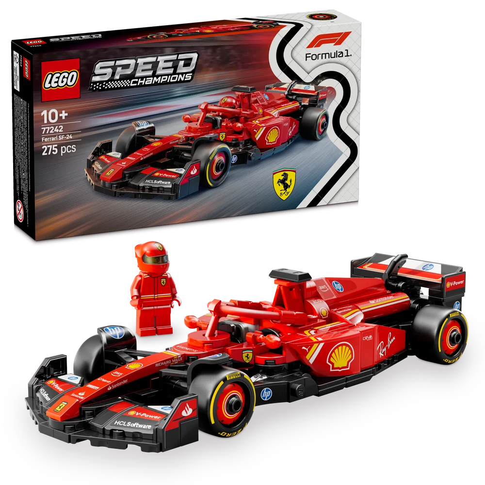 LEGO Speed Champions 77242 Ferrari SF-24 F1 Race Car - Brick Store