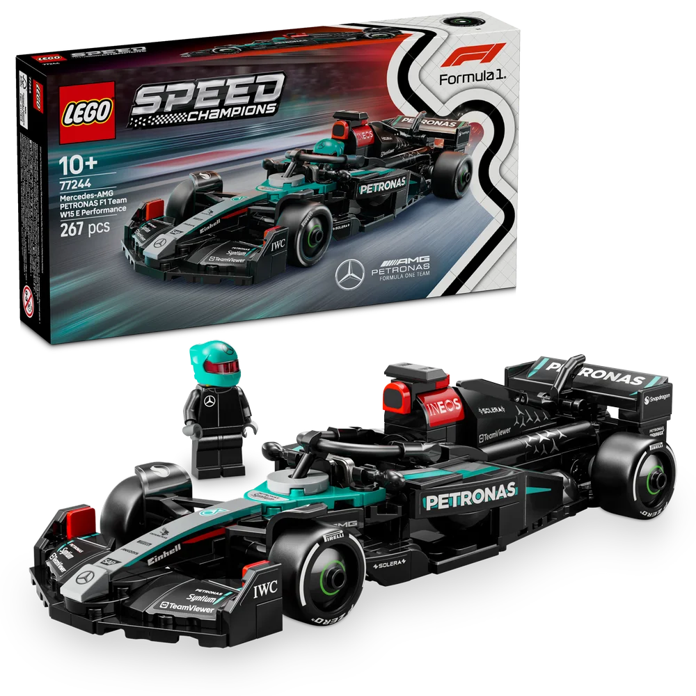 LEGO Speed Champions 77244 Mercedes-AMG F1 W15 Race Car - Brick Store