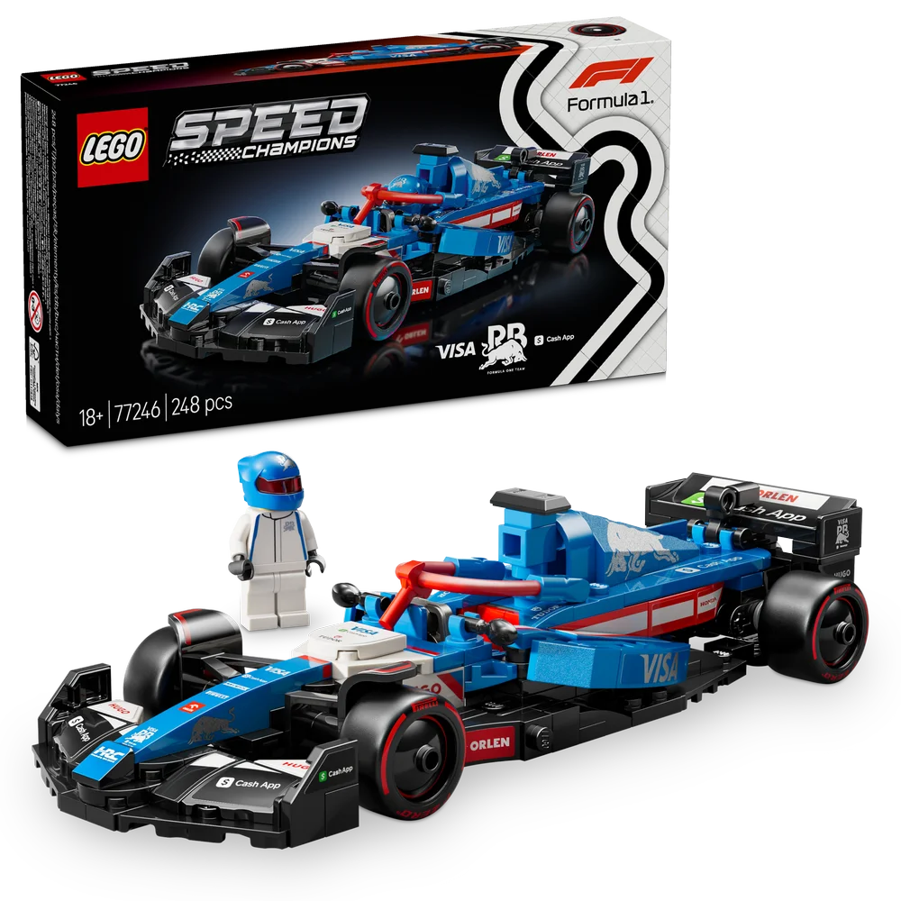 LEGO Speed Champions 77246 Visa Cash App RB VCARB 01 F1 Race Car - Brick Store