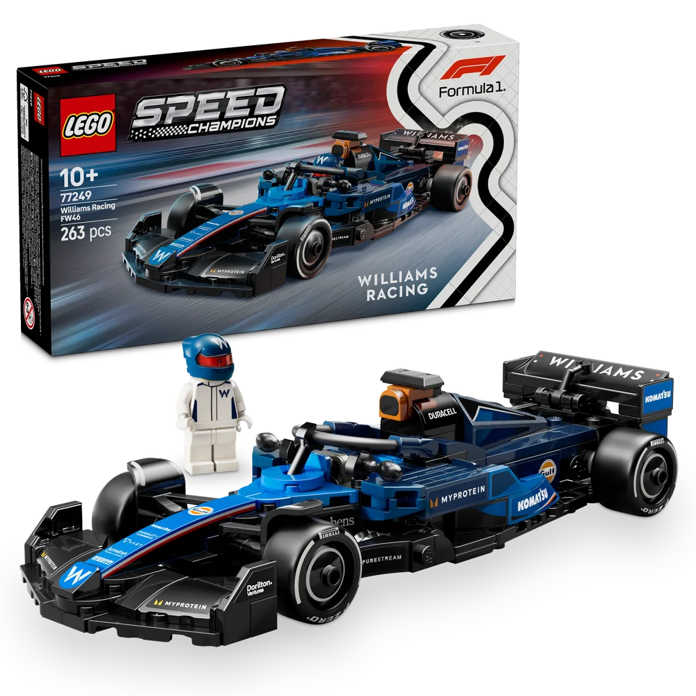 LEGO Speed Champions 77249 Williams Racing FW46 F1 Race Car - Brick Store