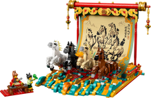 Load image into Gallery viewer, LEGO Chinese New Year 80119 Galloping Horses Canvas