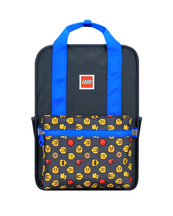 LEGO Backpack Fun Heads Blue Large