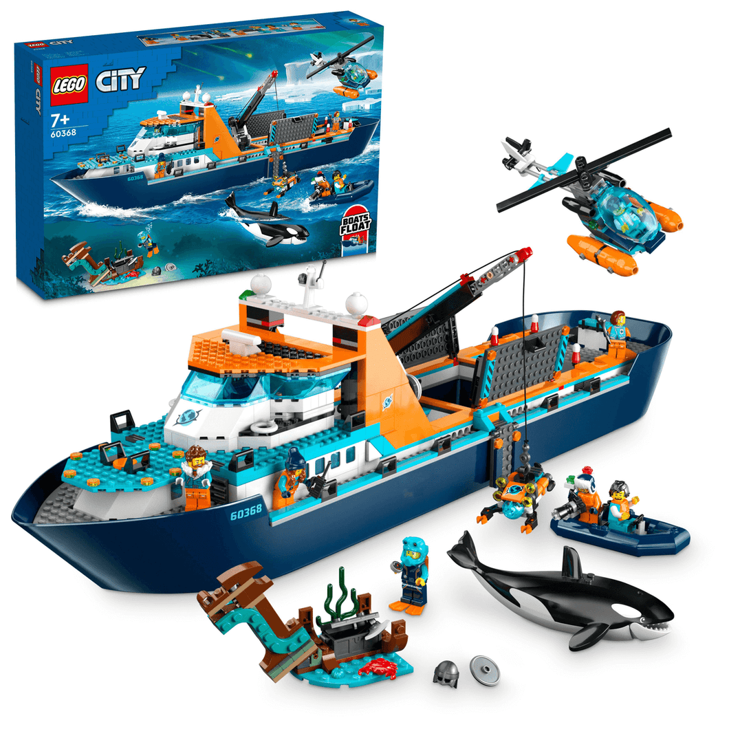 LEGO City 60368 Arctic Explorer Ship - Brick Store