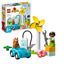 Load image into Gallery viewer, LEGO DUPLO 10985 Wind Turbine and Electric Car - Brick Store