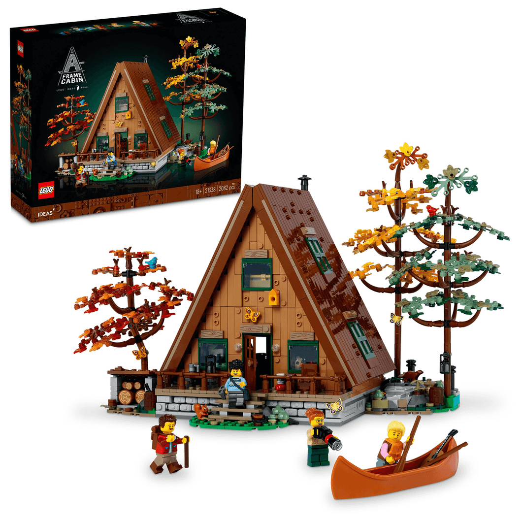 LEGO Ideas 21338 A-Frame Cabin - Brick Store
