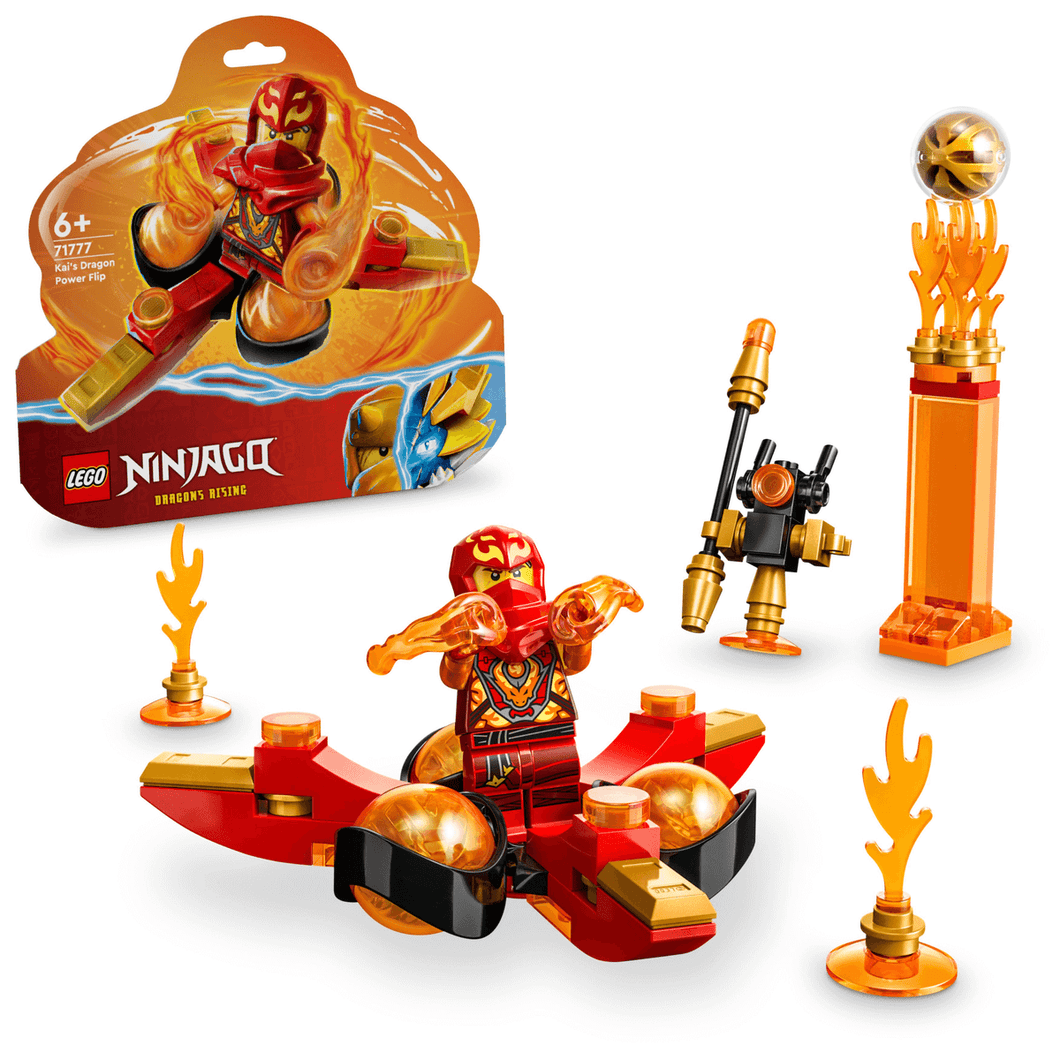 LEGO NINJAGO 71777 Kai's Dragon Power Spinjitzu Flip - Brick Store