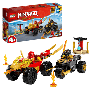 LEGO NINJAGO 71789 Kai and Ras's Car and Bike Battle - Brick Store