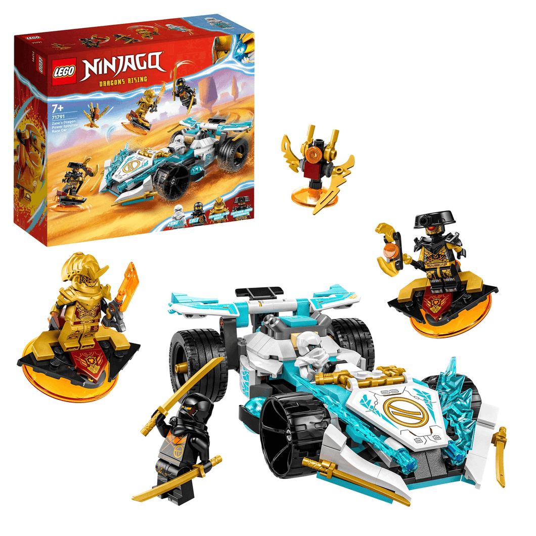 LEGO NINJAGO 71791 Zane's Dragon Power Spinjitzu Racing Car - Brick Store