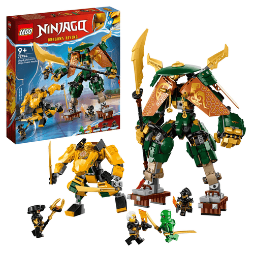LEGO NINJAGO 71794 Lloyd and Arin's Ninja Team Mechs - Brick Store