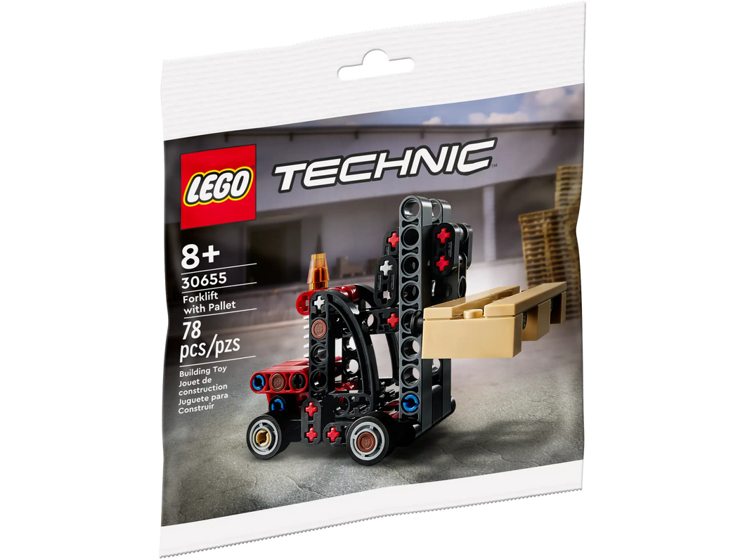 FREE GIFT | LEGO Technic 30655 Forklift with Pallet - NOT FOR INDIVIDUAL SALE