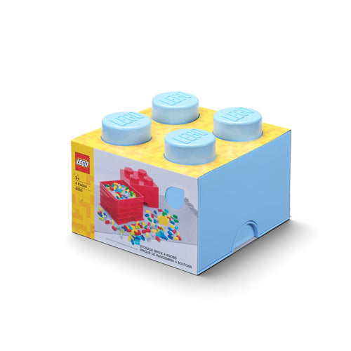 LEGO Storage Brick 4 Light Blue