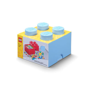 LEGO Storage Brick 4 Light Blue