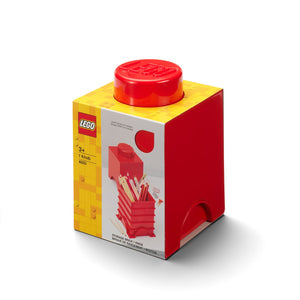 LEGO Storage Brick 1 Red