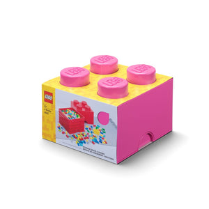 LEGO Storage Brick 4 Pink