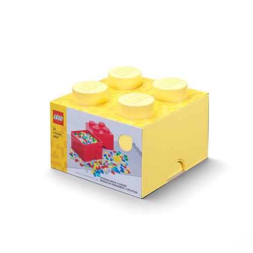 LEGO Storage Brick 4 Cool Yellow