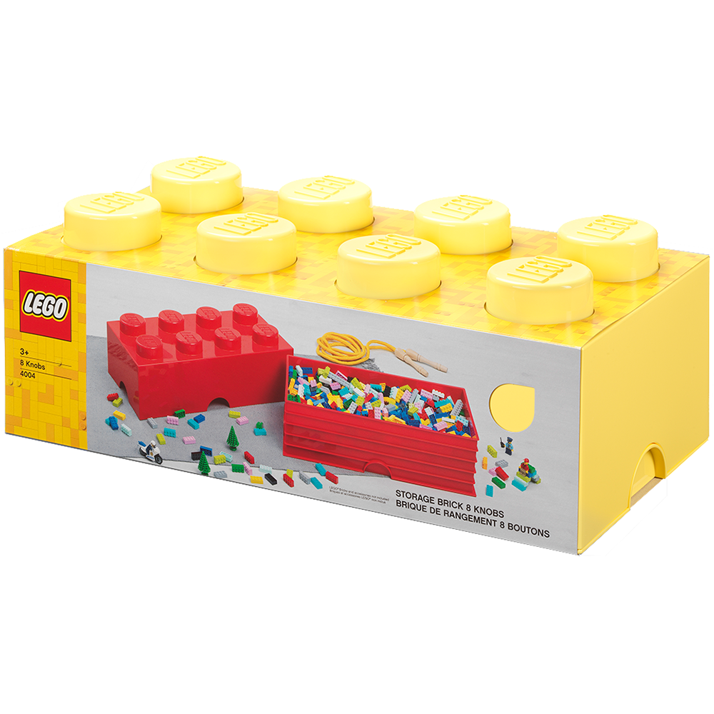 LEGO 4004 Storage Brick 8 - Cool Yellow - Brick Store