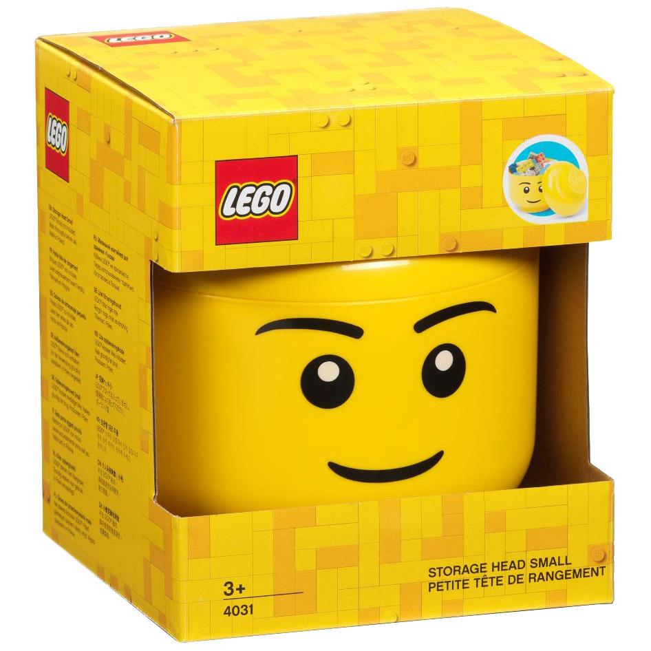 LEGO Storage Heads LEGOZP4031B Storage Head Small - Boy - Brick Store