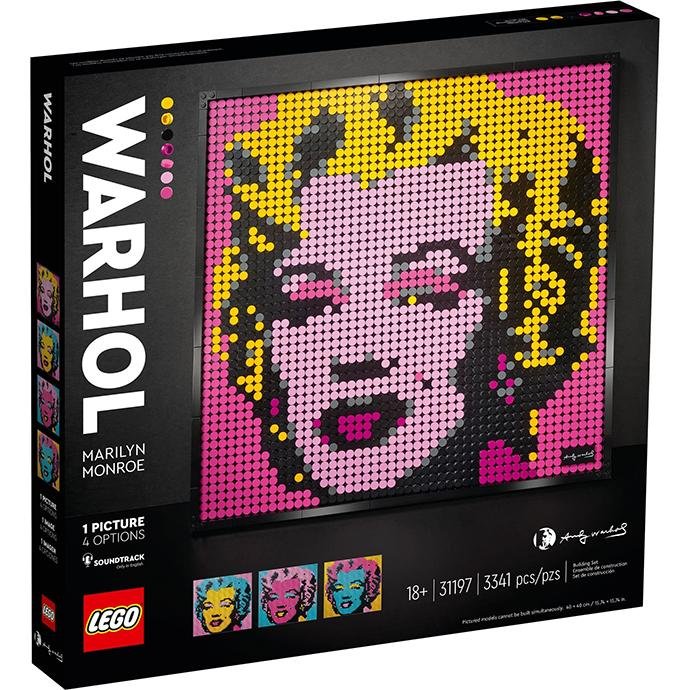 LEGO ART 31197 Andy Warhol's Marilyn Monroe - Brick Store