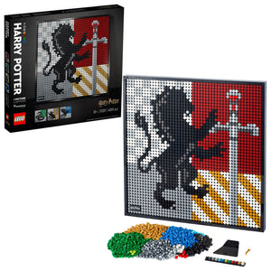 LEGO ART 31201 Harry Potter Hogwarts Crests - Brick Store