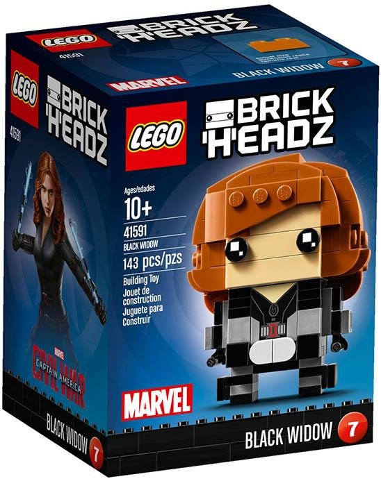 LEGO BrickHeadz 41591 Black Widow - Brick Store