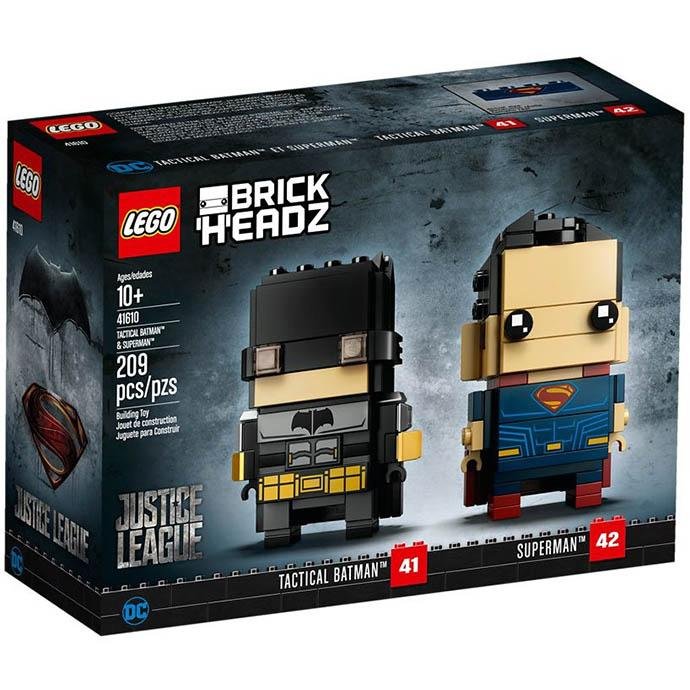 LEGO BrickHeadz 41610 Tactical Batman & Superman - Brick Store
