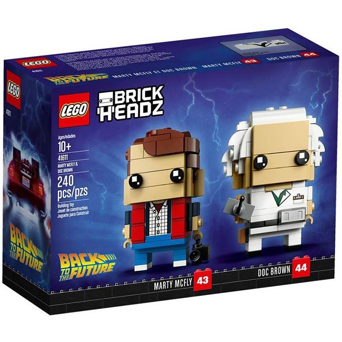 LEGO BrickHeadz 41611 Marty McFly & Doc Brown - Brick Store