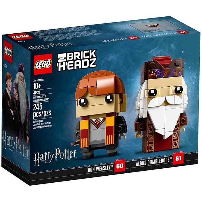 LEGO BrickHeadz 41621 Ron Weasley & Albus Dumbledore - Brick Store