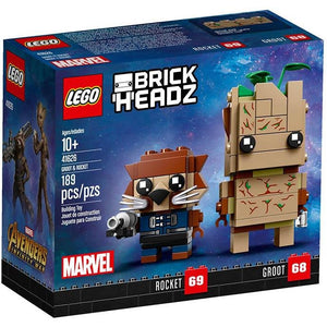 LEGO BrickHeadz 41626 Groot & Rocket - Brick Store
