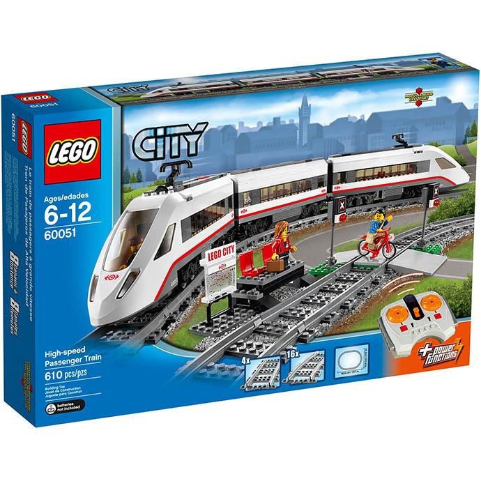 LEGO City 60051 High-speed Passenger Train - Brick Store