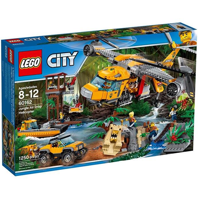 LEGO City 60162 Jungle Air Drop Helicopter - Brick Store