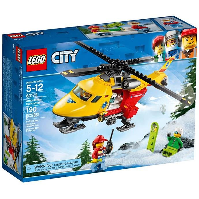 LEGO City 60179 Ambulance Helicopter - Brick Store