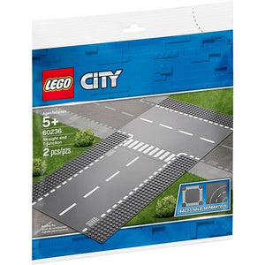 LEGO City 60236 Straight & T-Junction - Brick Store