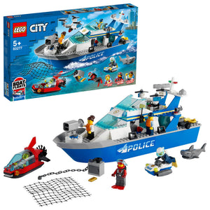 LEGO City 60277 Police Patrol Boat - Brick Store