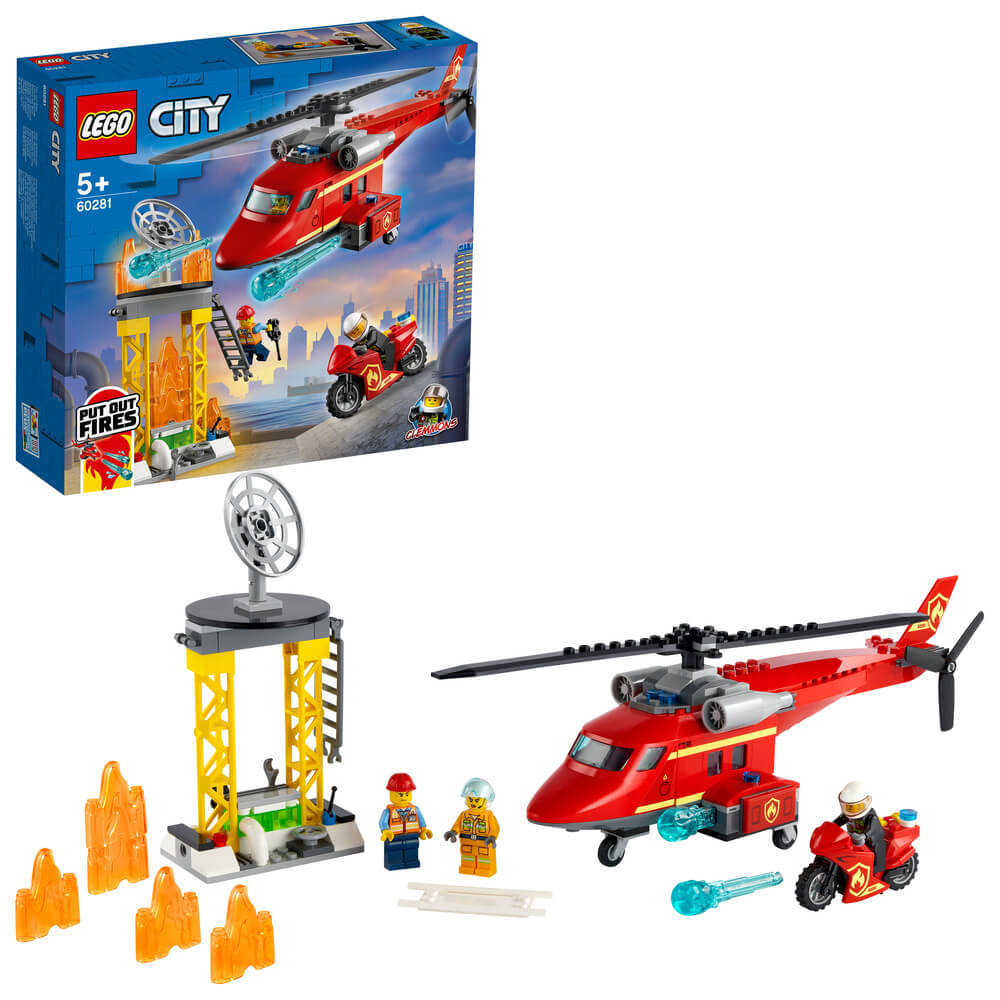 LEGO City 60281 Fire Rescue Helicopter - Brick Store
