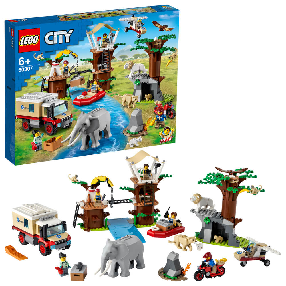 Lego city sales v