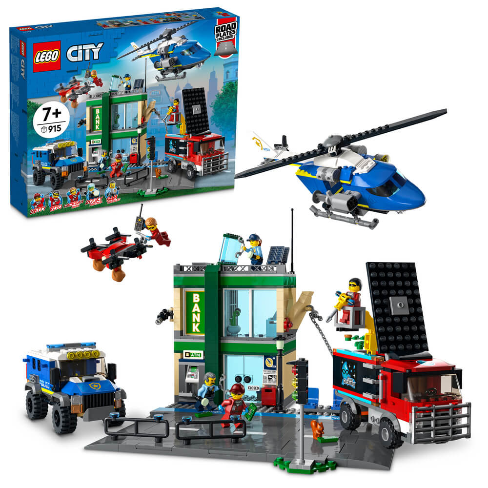 LEGO City 60317 Police Chase at the Bank - Brick Store