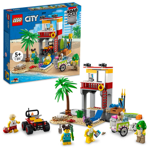 LEGO City 60328 Beach Lifeguard Station - Brick Store